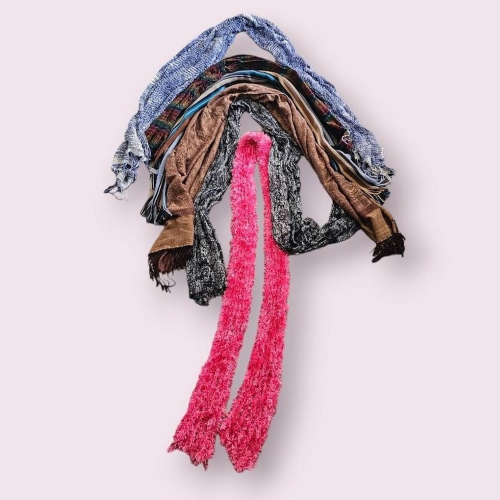 Bundles of 6 scarves